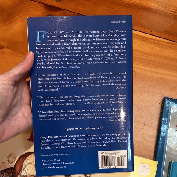 Dog Sled Mushing Book *Bundle/4*! Vintage Greenland Husky Stories Gary Paulsen - Picture 10 of 10